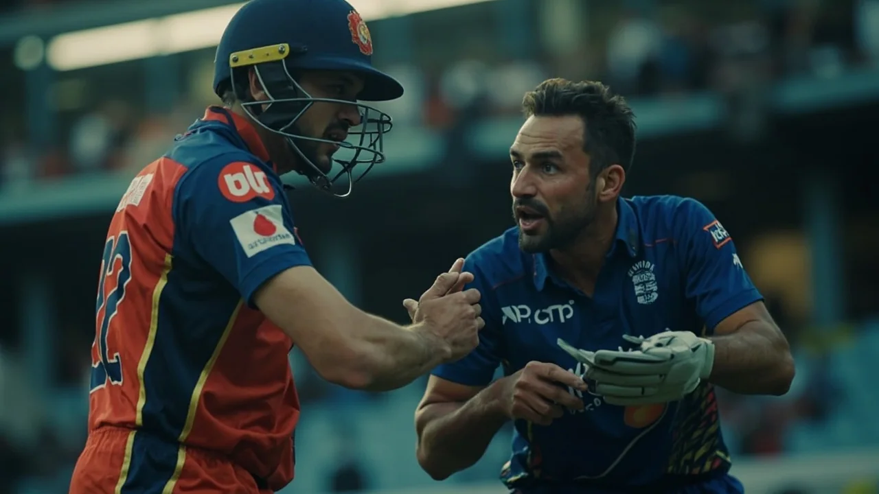 Editorial medium shot of franchise support staff around a meeting-room table with laptops and printed cap-arithmetic notes, used to illustrate the salary-cap constraint that bound every named move in the 7 October 2025 IPL pre-auction round-up